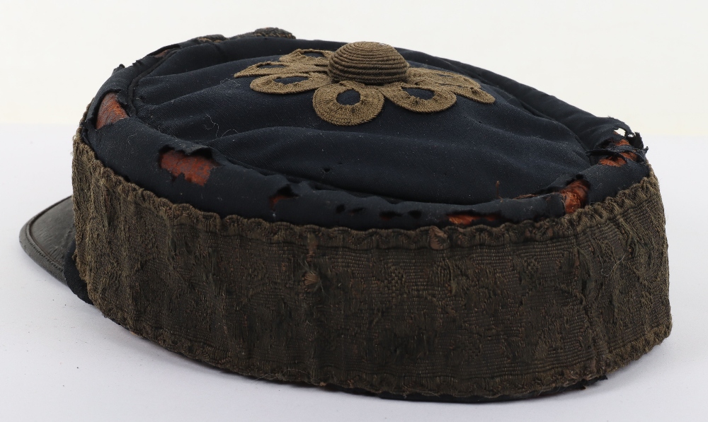 Victorian 17th (Leicestershire) Regiment of Foot Officers Forage Cap 1855-81 - Image 5 of 8