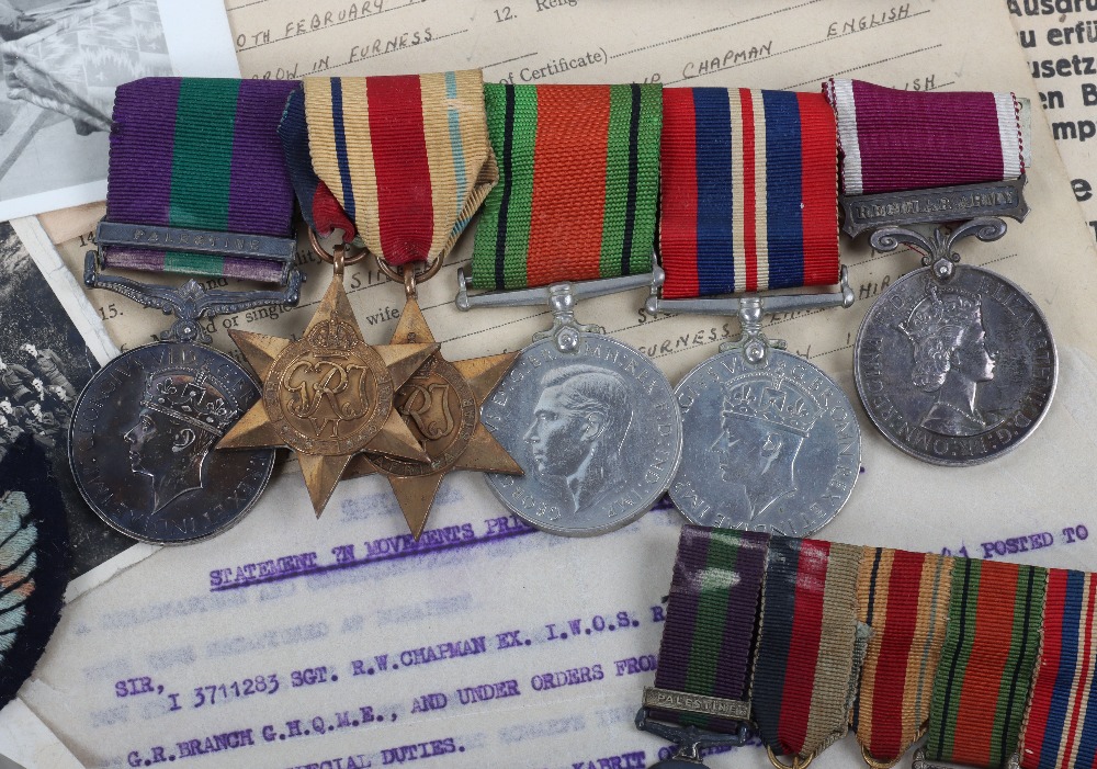Outstanding Medals, Insignia and Paperwork Archive of Signalman Robert W Chapman Royal Signals Attac - Image 3 of 67