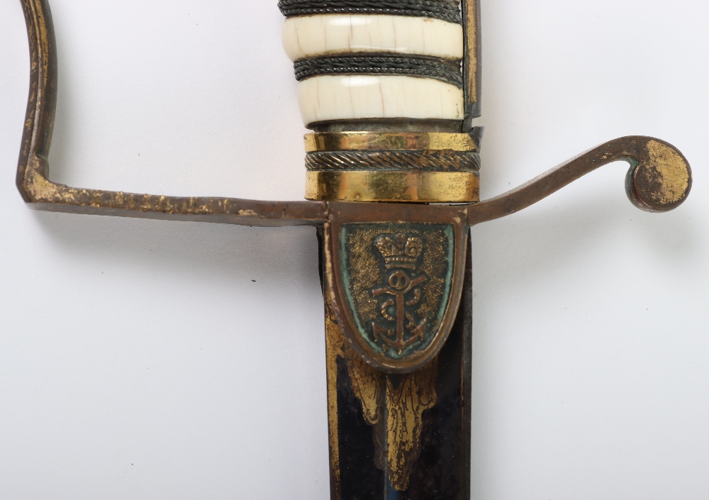 ^ Naval Officers Dress Sword c.1820 - Image 8 of 18