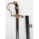 * Rare Variation of the German Army Officers Dress Sword by WMW