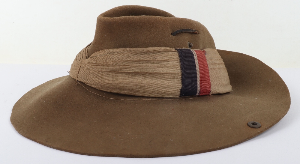 WW2 British Far East RAF Slouch Hat
