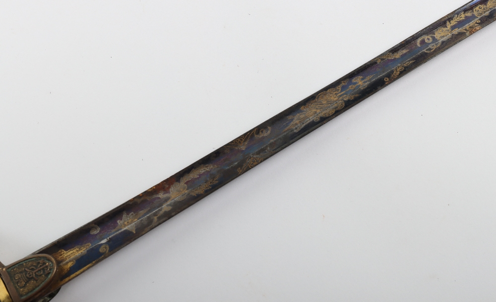 ^ Naval Officers Dress Sword c.1820 - Image 10 of 18