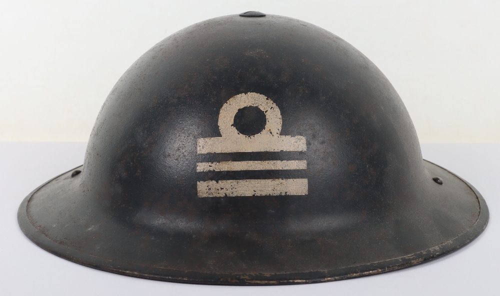 WW2 British Royal Navy Lieutenant Commanders Steel Helmet