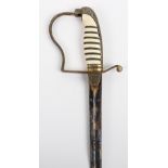 ^ Naval Officers Dress Sword c.1820