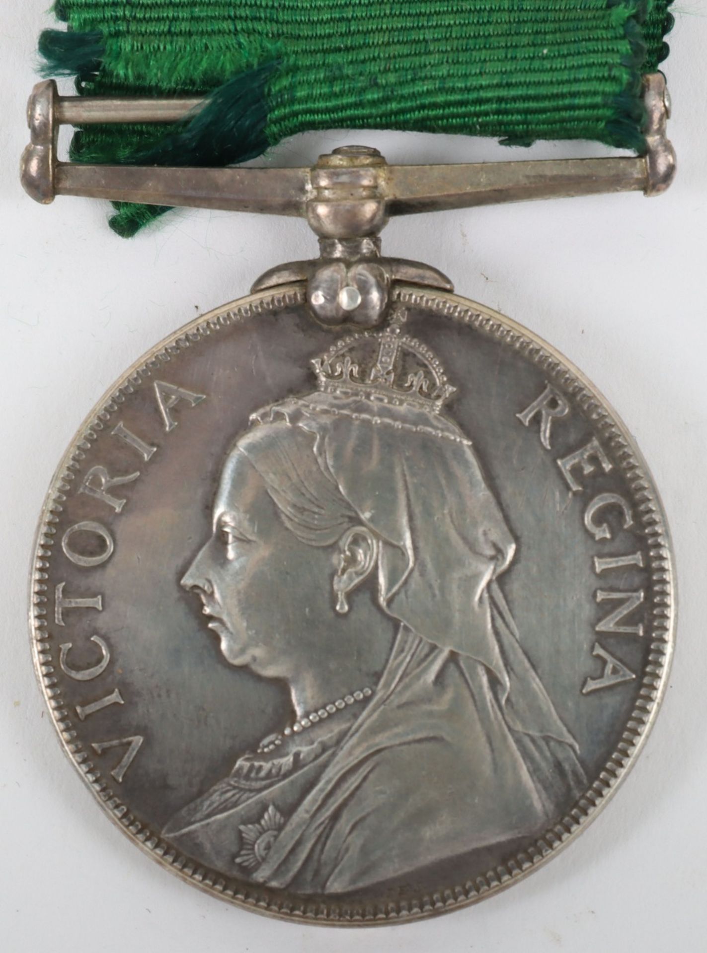Victorian Volunteer Forces Long Service Medal 4th Volunteer Battalion Manchester Regiment - Bild 2 aus 4