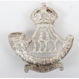 Durham Light Infantry Territorial Officers Cap Badge