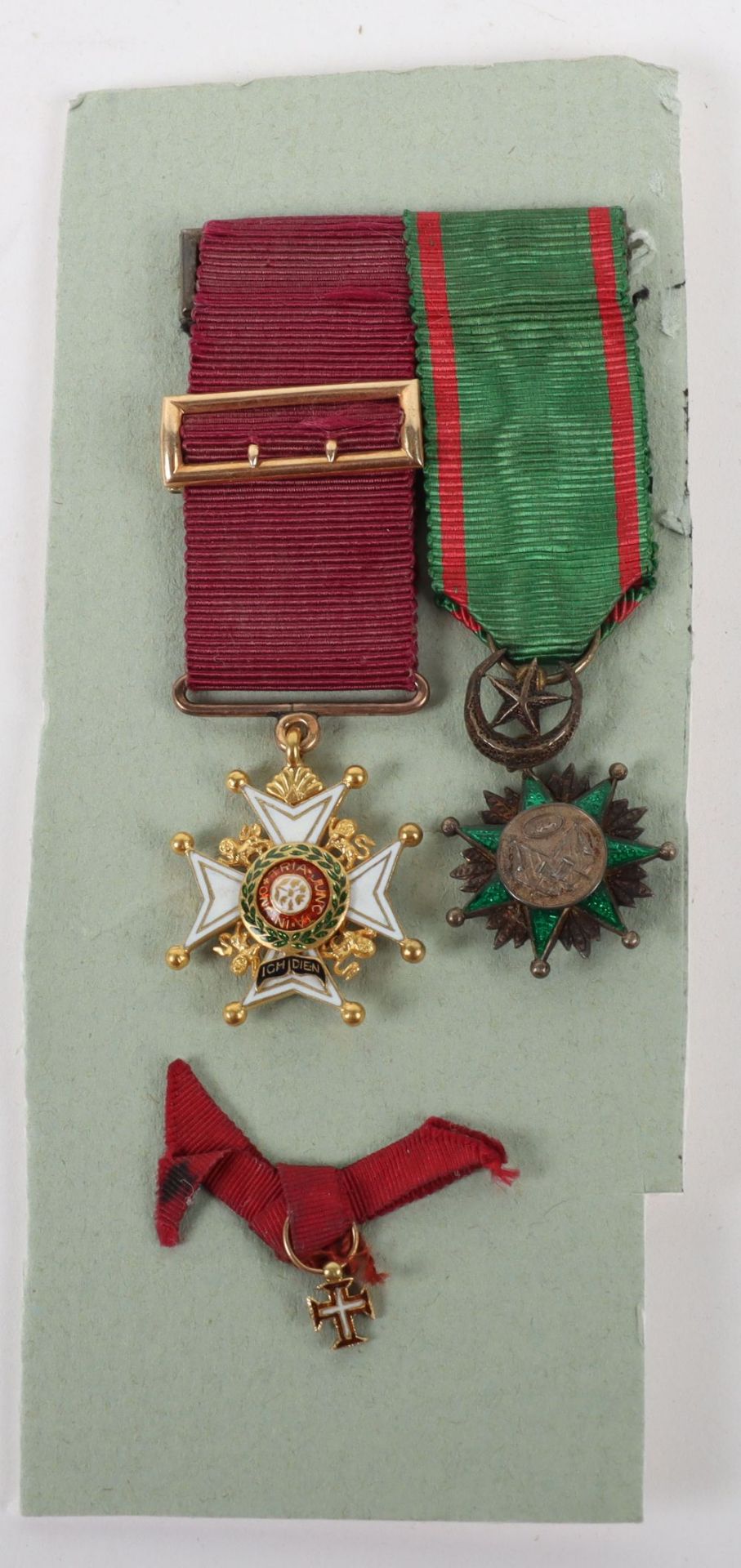 Interesting Pair of Un-Attributed Miniature Medals