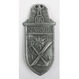 WW2 German Narvik Campaign Shield