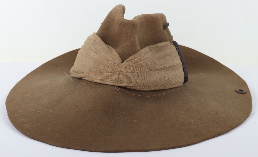 WW2 British Far East RAF Slouch Hat - Image 9 of 9