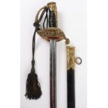 French Model 1837 Naval Officers Sword