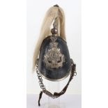 Victorian Prince Alberts Own Leicester Yeomanry Cavalry Helmet 1853-73