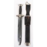 Third Reich Red Cross (D.R.K) Enlisted Mans Dress Dagger