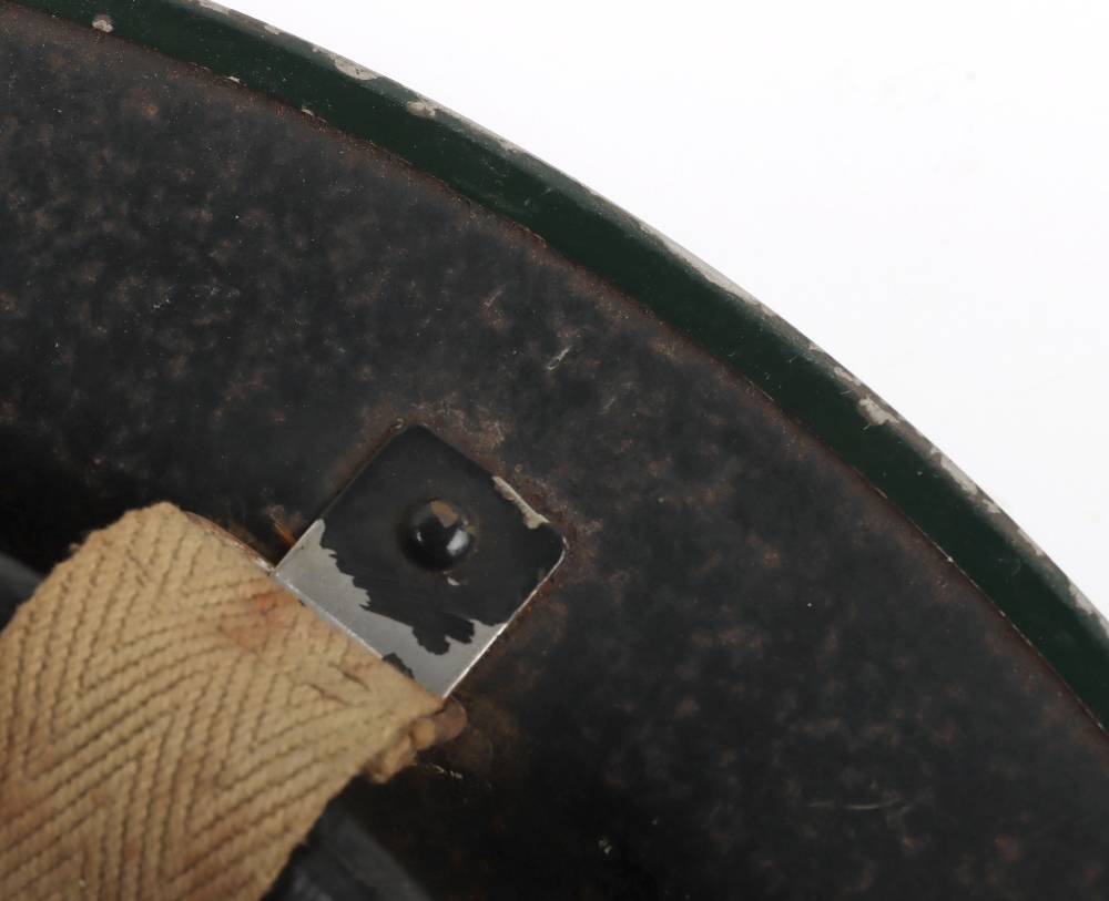 WW2 British Women’s Land Army Timber Corps Steel Helmet - Image 8 of 8