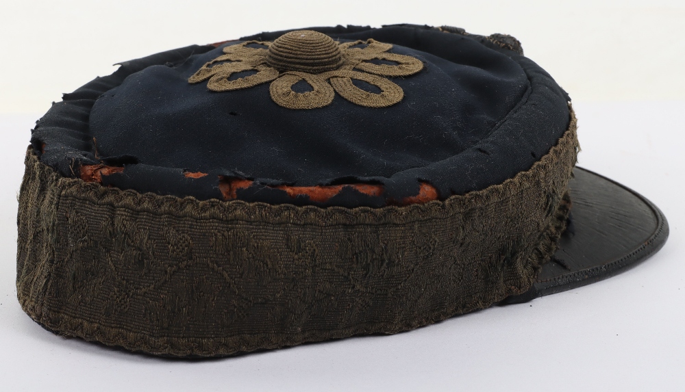 Victorian 17th (Leicestershire) Regiment of Foot Officers Forage Cap 1855-81 - Image 6 of 8
