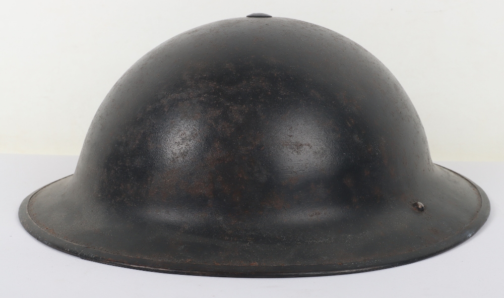 WW2 British Royal Navy Lieutenant Commanders Steel Helmet - Image 6 of 8