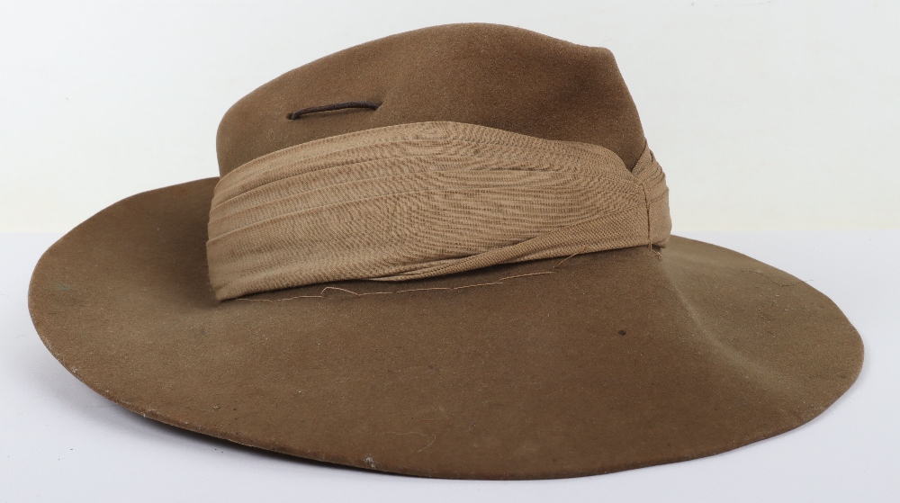 WW2 British Far East RAF Slouch Hat - Image 6 of 9