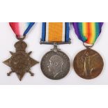 Great War 1914 Star Trio Royal Field Artillery