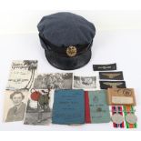 WW2 WAAF Peaked Cap and Medal Grouping of Margaret Anne Davies