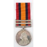 Boer War Queens South Africa Medal Natal Police