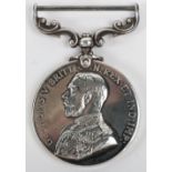 George V Military Medal (M.M) Royal Air Force, Awarded Whilst Attached to the 136th Heavy Battery Ro
