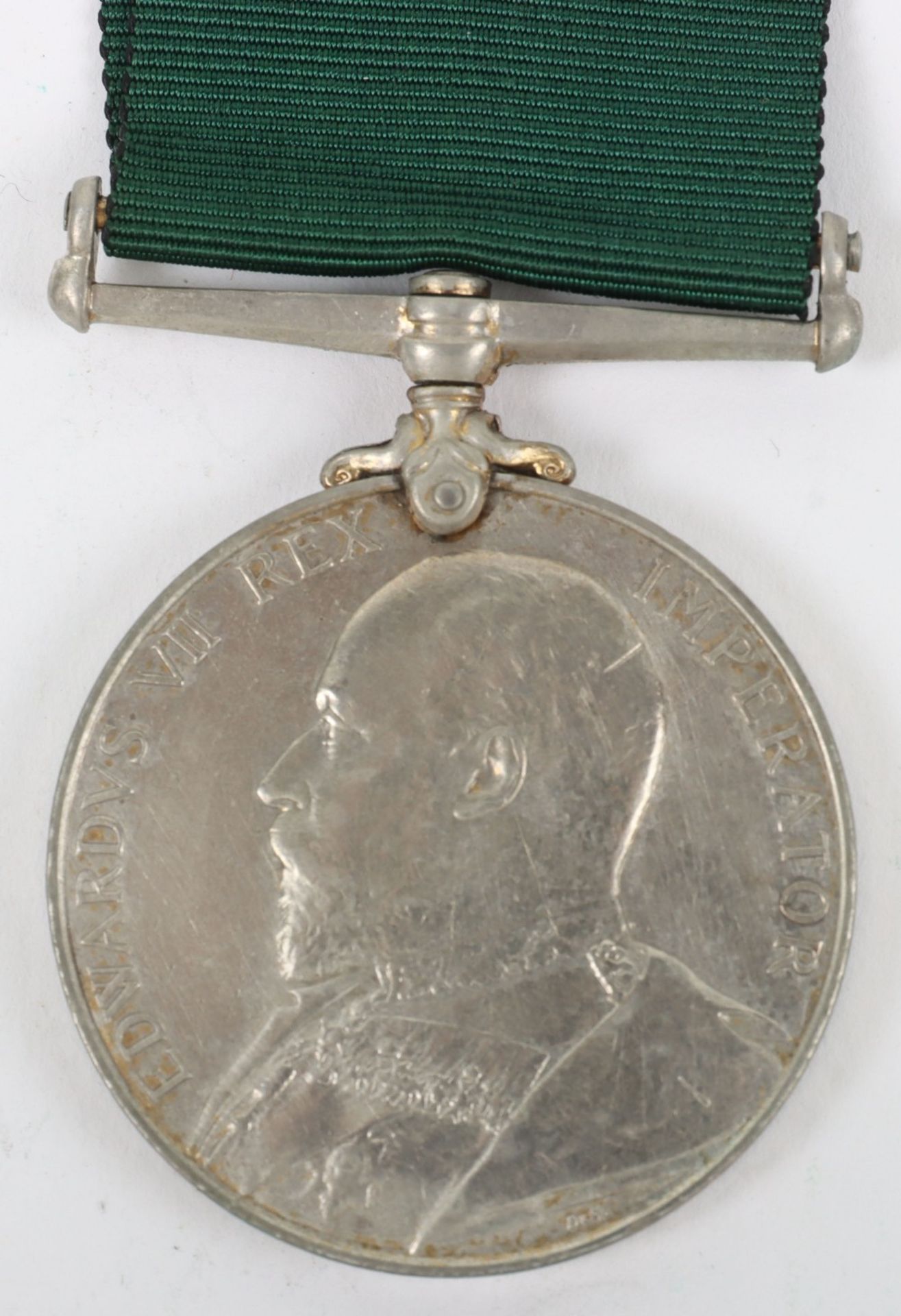 Edward VII Volunteer Force Long Service Medal 2nd Middlesex Volunteer Rifle Corps, - Bild 2 aus 4