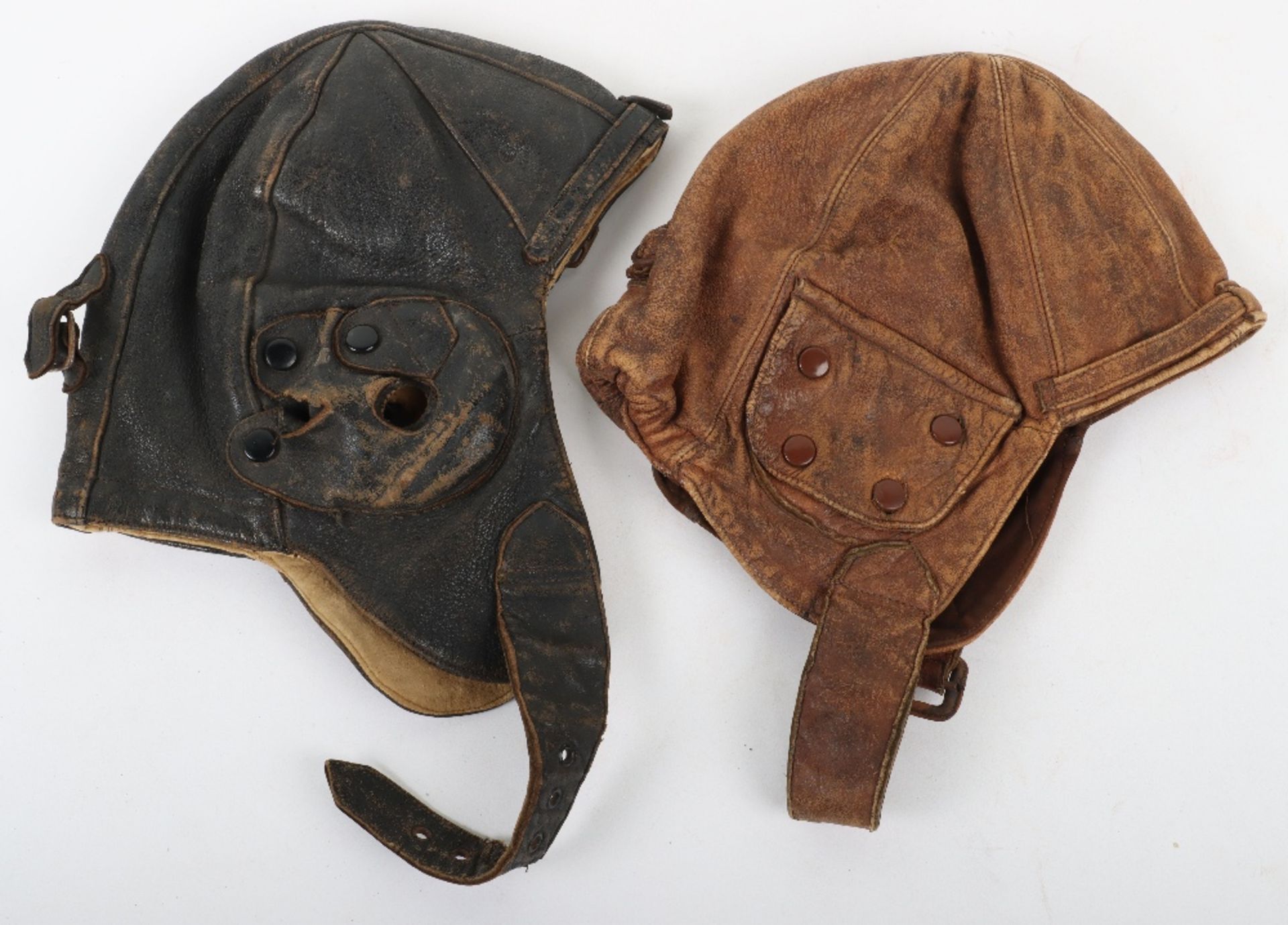 Lewis Leather Flying Helmets - Image 2 of 5