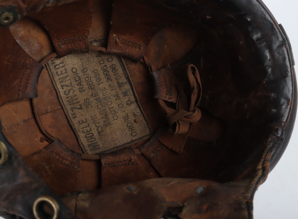 1936 ZINSZNER Flying Helmet - Bild 8 aus 9