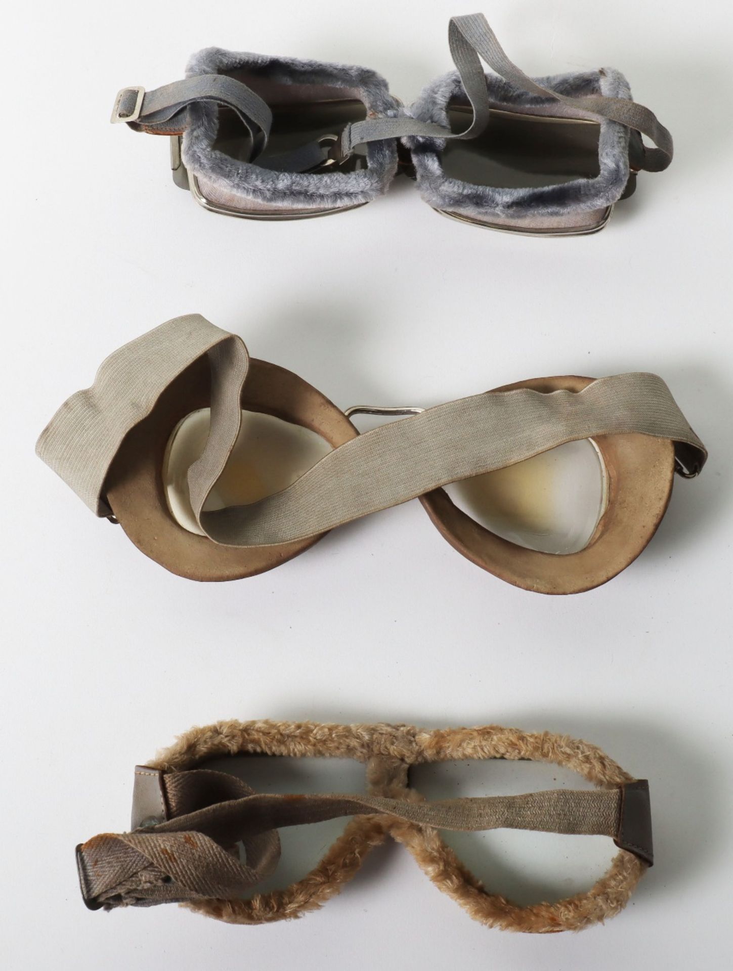 Three Pairs of Aviators Flying Goggles - Image 6 of 6