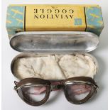 American Aviation Flying Goggles