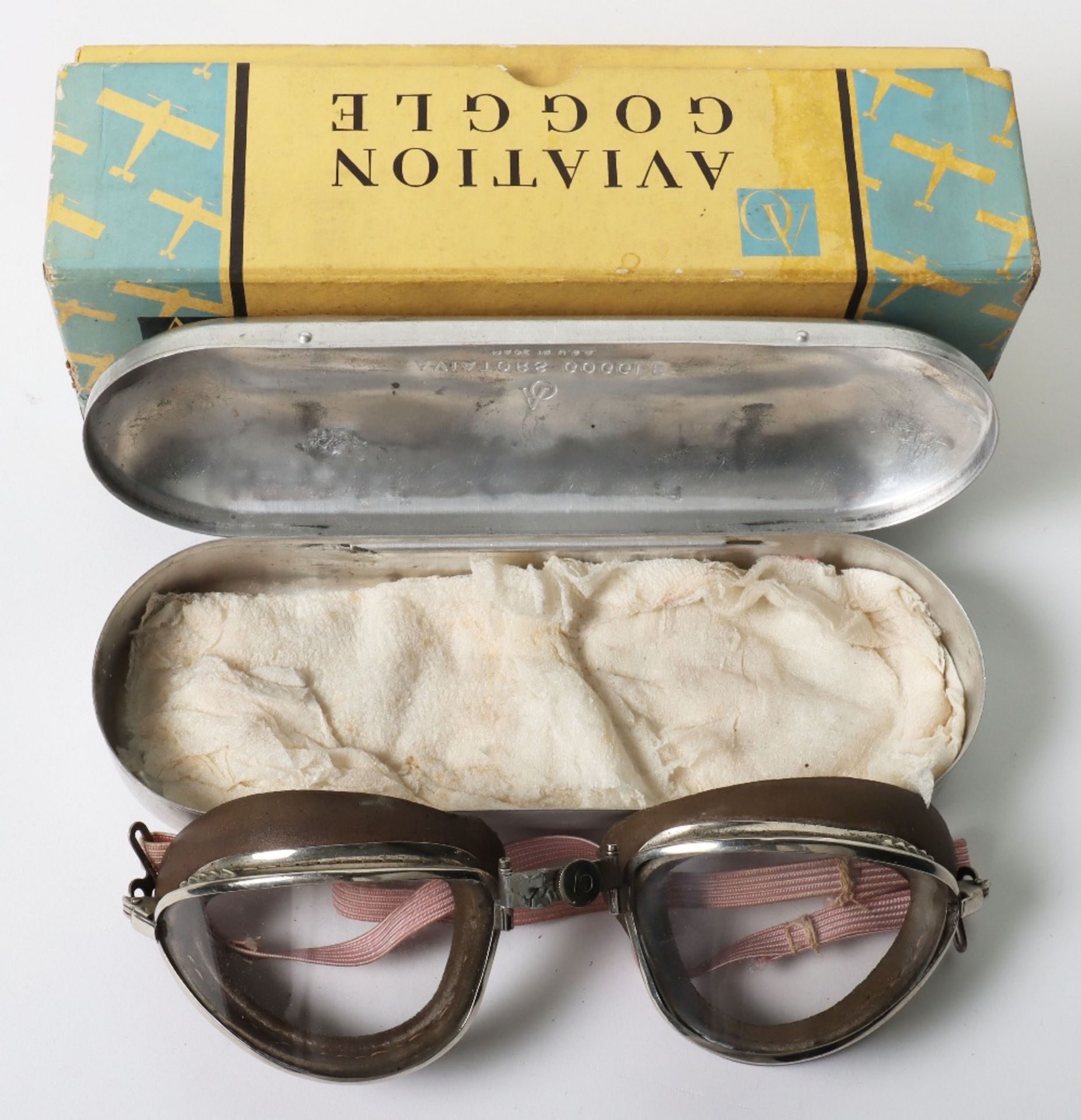 American Aviation Flying Goggles