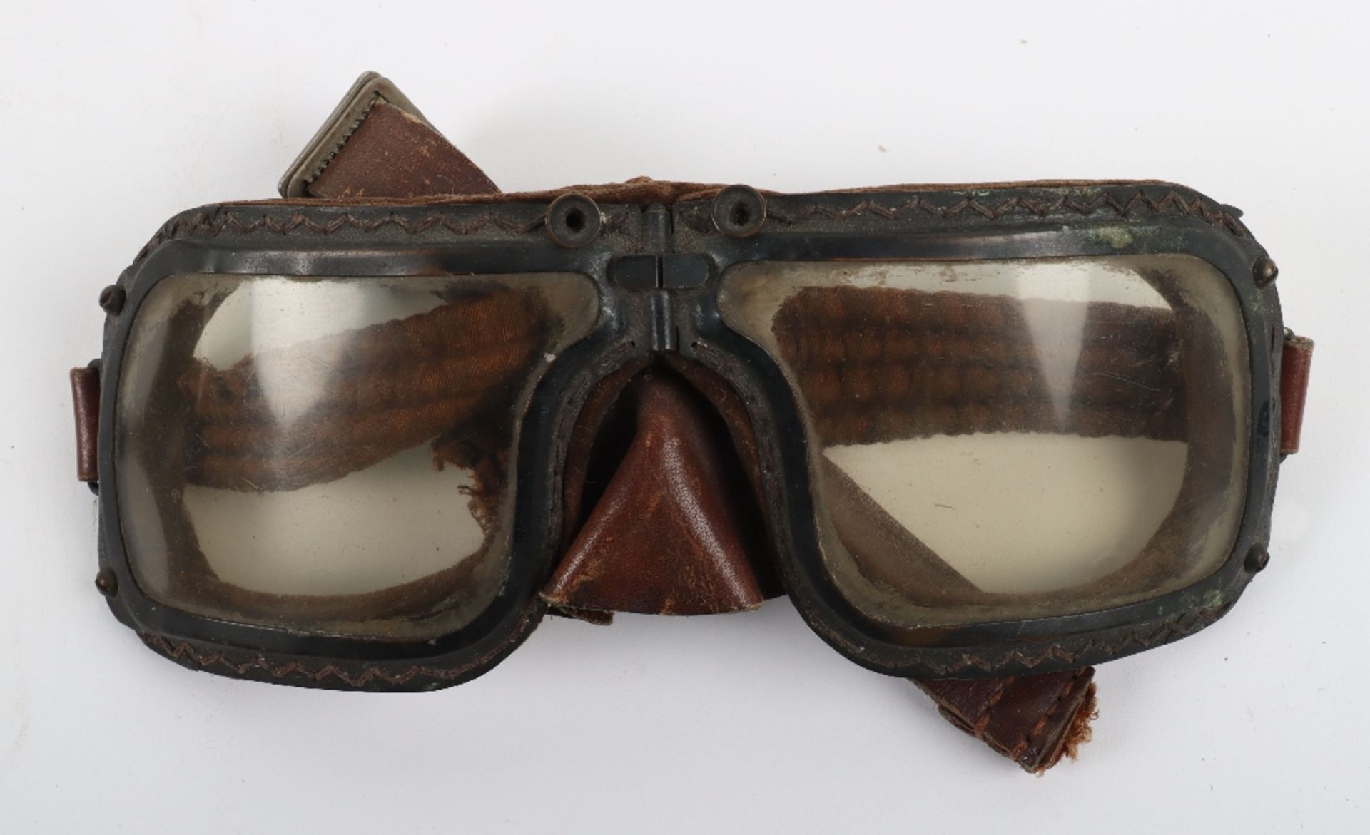 Historically Important Helmet and Flying Goggles owned by Flt.Lt J F Williams Executed After Being I - Bild 3 aus 13
