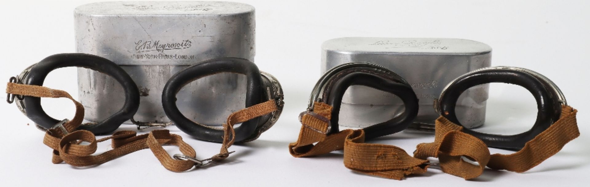 2x Pairs of Aviators Luxor Goggles by E B Meyrowitz - Image 2 of 6