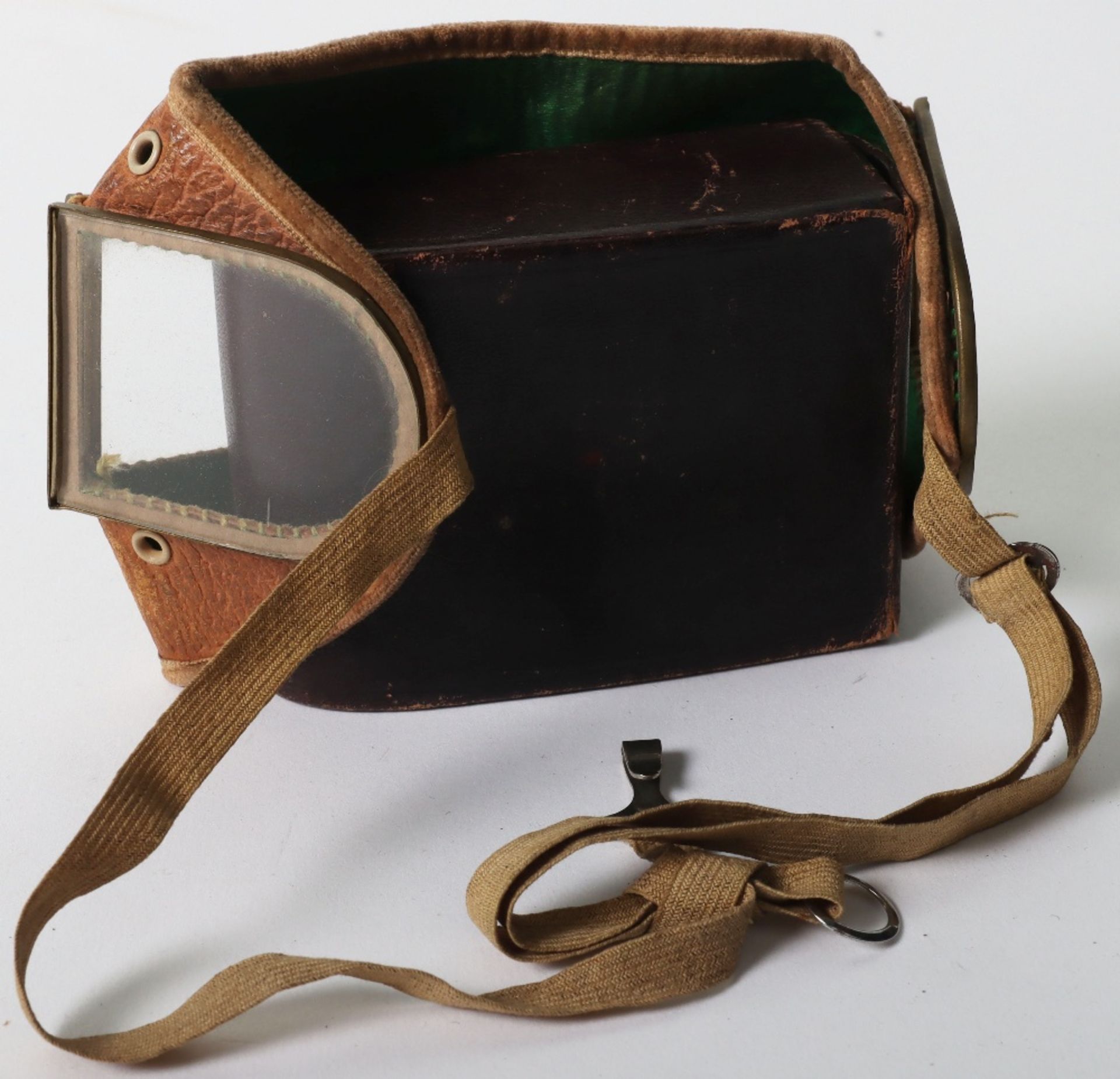 Pairs of Early Aviation / Motoring Goggles - Bild 4 aus 7