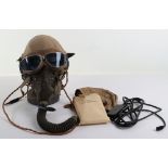 WW2 US Army Air Force Flying Helmet and Oxygen Mask