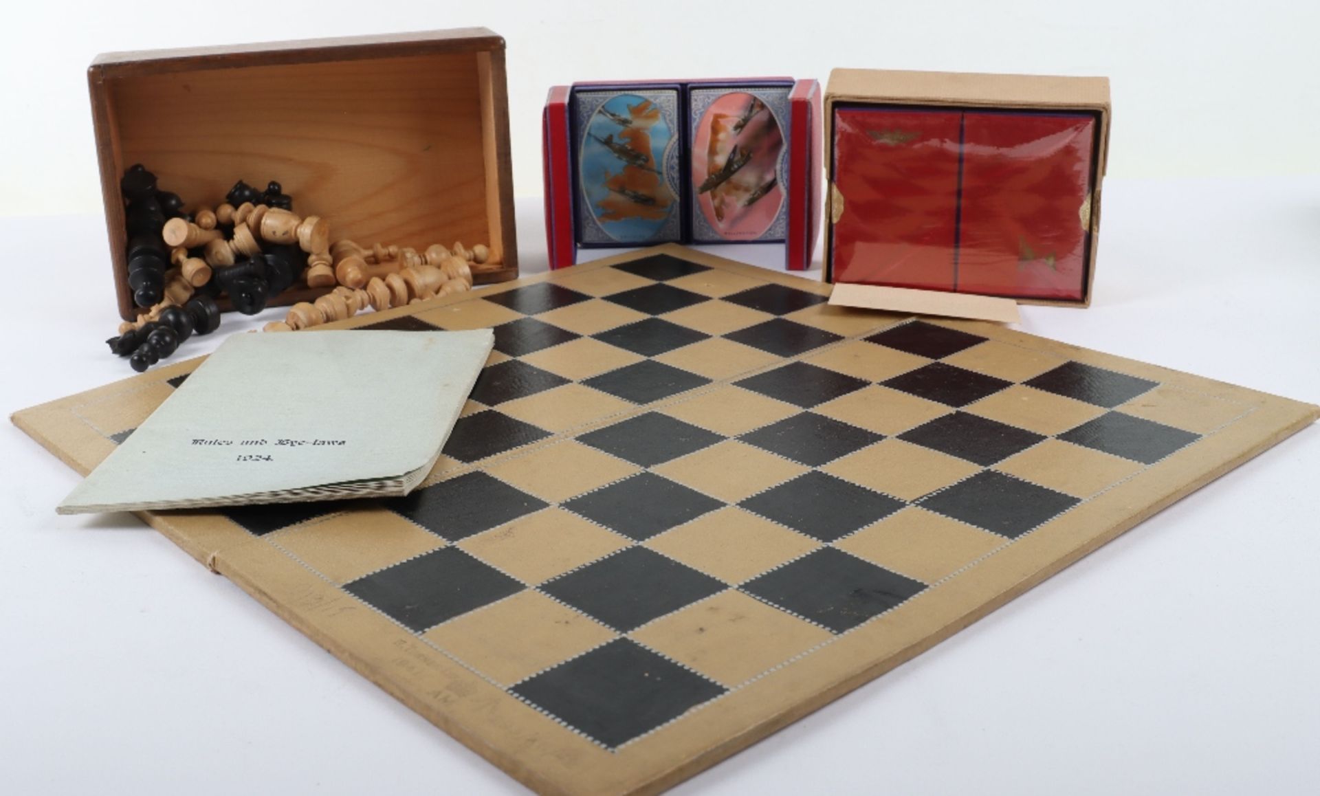 WW2 RAF Gamed Board/Chess Set and Card Sets - Image 7 of 7