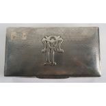 WW2 Silver Cigarette Box of Polish Armed Forces Interest