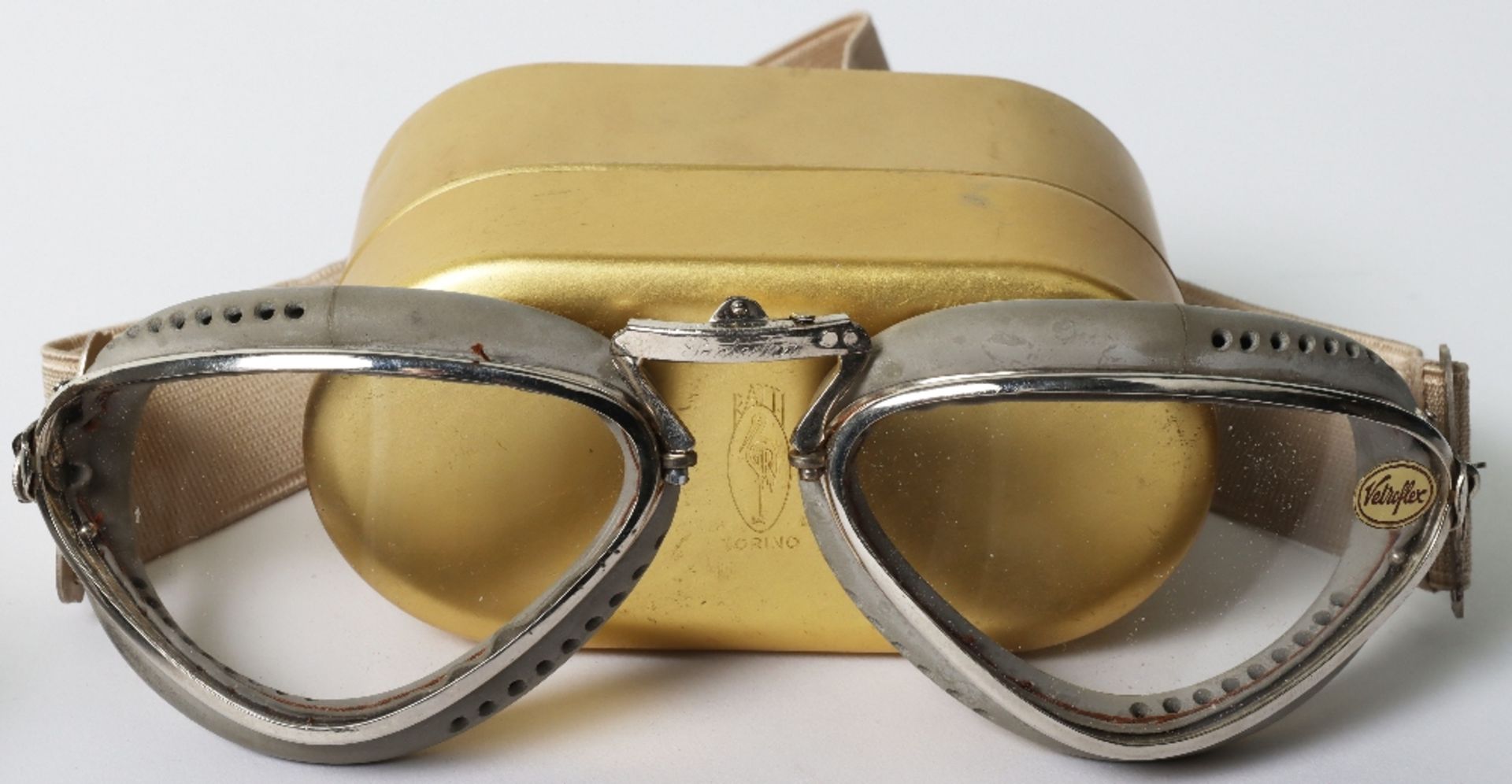 Early Aviation/Motoring Goggles - Image 2 of 6