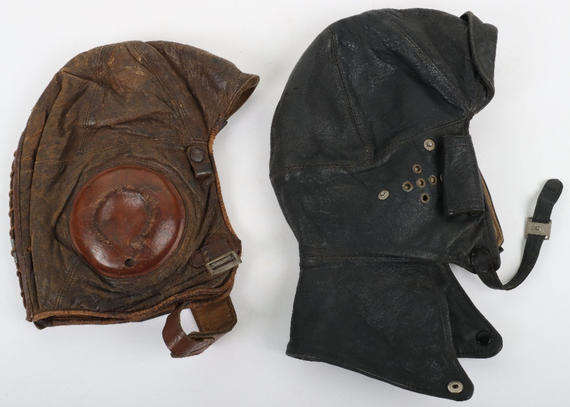 WW2 US Flying Helmet and One Other - Image 2 of 4