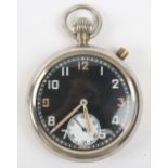 GSTP Military Pocket Watch with Sub Dial: