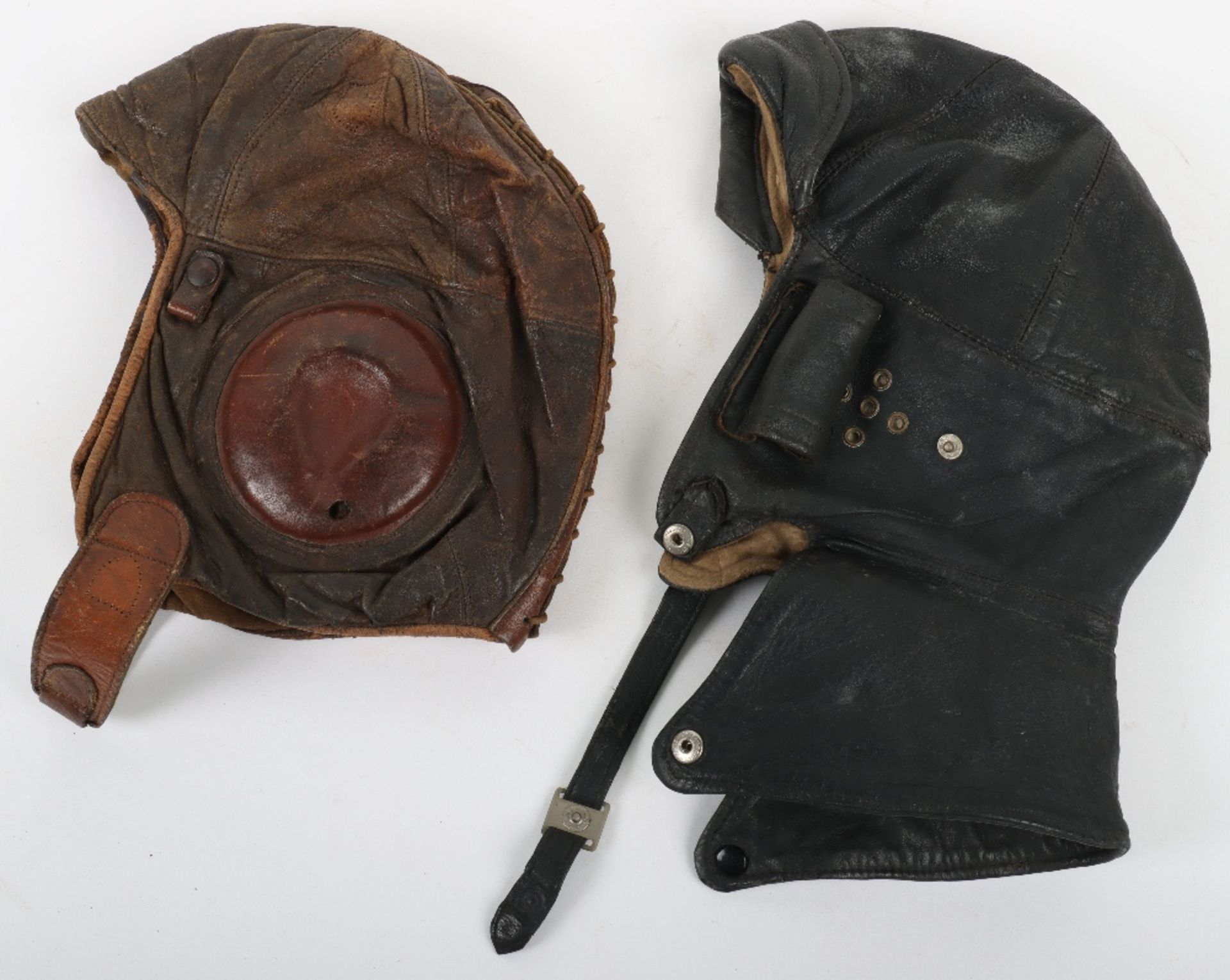 WW2 US Flying Helmet and One Other