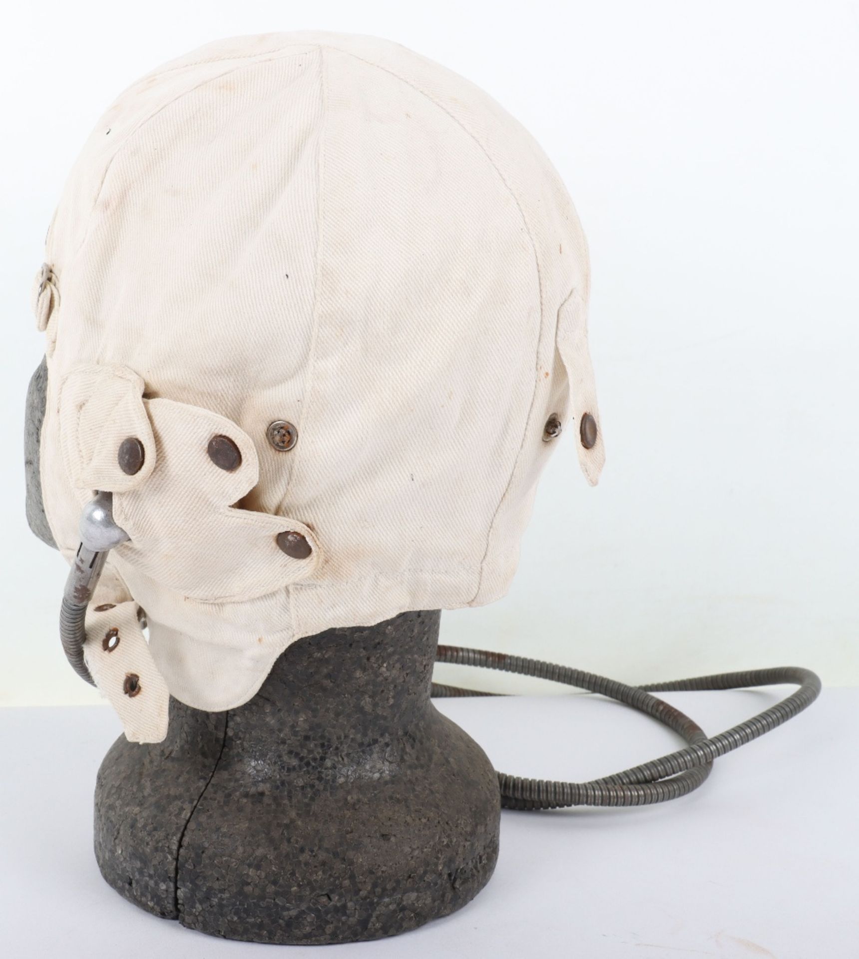 Pre-WW2 D Lewis Pattern Flying Helmet - Bild 5 aus 9