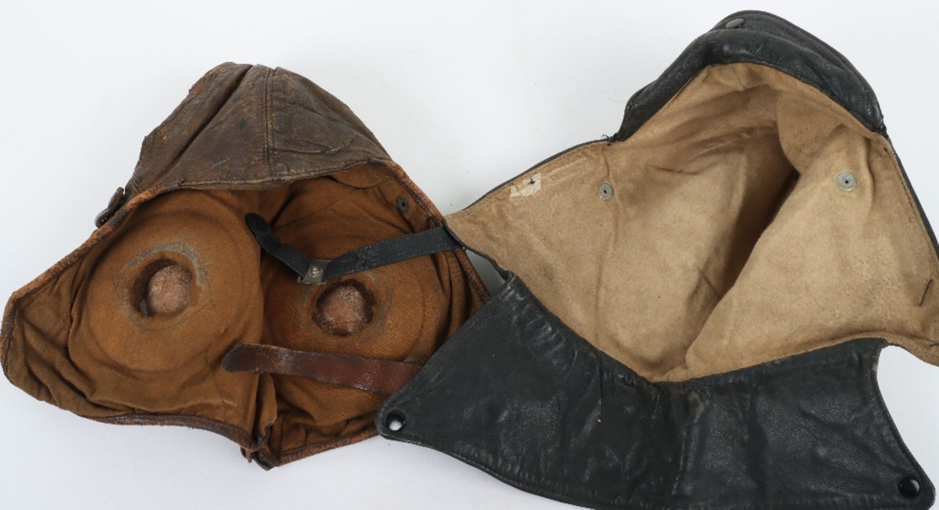 WW2 US Flying Helmet and One Other - Image 3 of 4