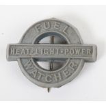 WW2 British Home Front Fuel Watchers Badge