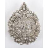 Hallmarked Silver Argyll & Sutherland Highlanders Officers Glengarry Badge