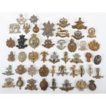 46x Restrike British Regimental Cap Badges