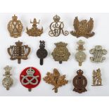 14x British Yeomanry Regiment Cap Badges