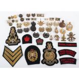 * Grouping of Royal Marines Badges and Insignia