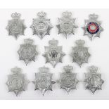 * 11x Obsolete EIIR Police Helmet Plates