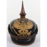 Imperial German Prussian Officers Pickelhaube for an Officer in One of the Hanoverian Infantry Regim