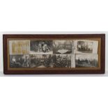 Framed Collection of WW1 German Postcard Photographs